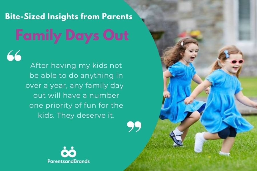 Insights from parents about family days out
