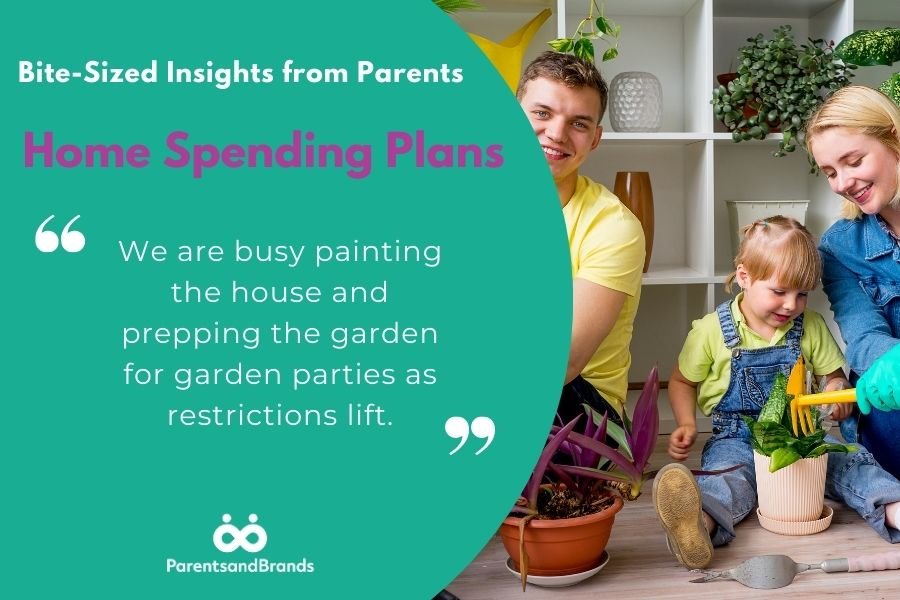 home and garden spending plans
