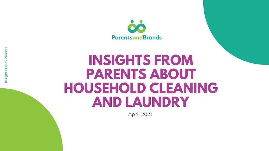 household cleaning and laundry report